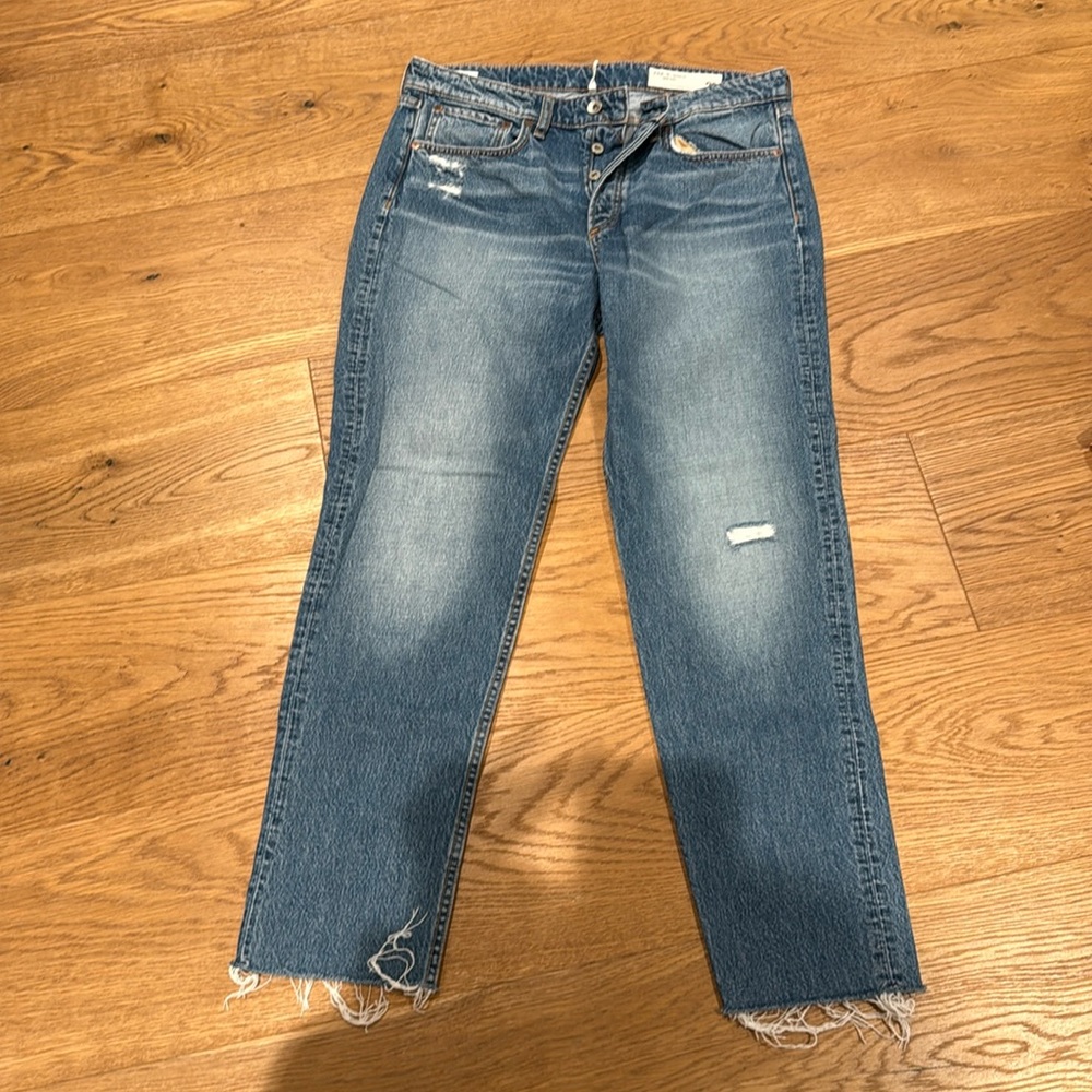 Rag and bone barely worn denim jeans